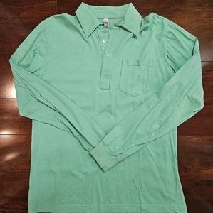 American Apparel LS Polo